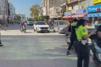 Hatay’da motosiklet sürücüleri denetlendi