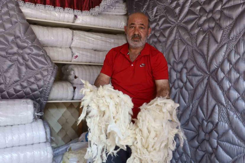 Havalar soğudu yün yorganlara talep arttı