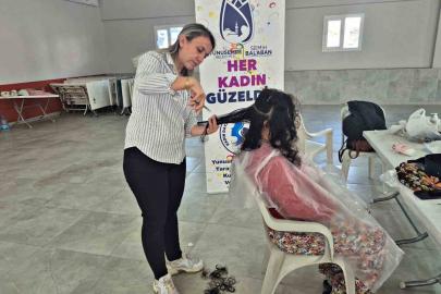 ‘Her kadın güzeldir’ projesi bu kez Örencik’teydi