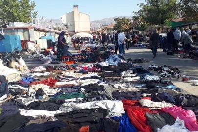 Her şeyin ikinci eli var! Erzincan Bitpazarı’nda uygun fiyatlı alışveriş