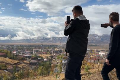 İkiyaka Dağları beyaza büründü