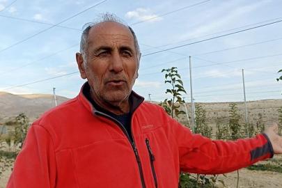 İlçede yetişen elma hayatına yön verdi, harçlıkla başladı, 100 dönümlük araziye 5 bin fidan dikti