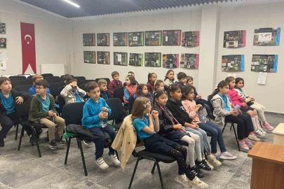 İlkokul öğrencileri botanik bahçesini ziyaret etti