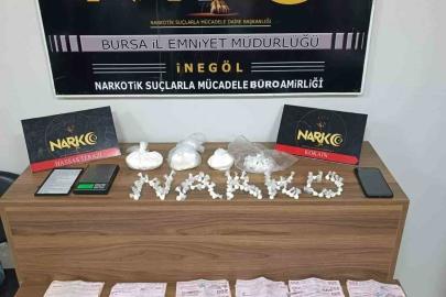 İnegöl’de uyuşturucu operasyonu: 620 gram kokain ele geçirildi