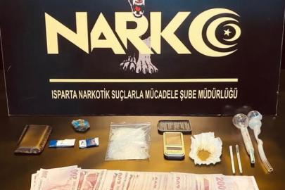 Isparta’da uyuşturucu operasyonu: 2 şüpheli gözaltına alındı