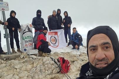 İZAKUT’tan Uludağ zirvesine tırmanış