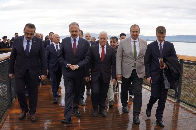 İznik Göl Bazilikası Ören Yeri Karşılama Merkezi hizmete girdi