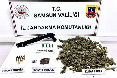 Jandarma ekiplerinden uyuşturucu operasyonu