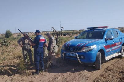 Jandarmadan av yasağına uymayan şahsa işlem