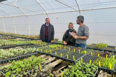 Kadın çiftçiler üretime güç katıyor