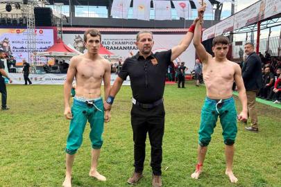 Kahramanmaraş’ta Dünya Karakucak Güreş Şampiyonası başladı