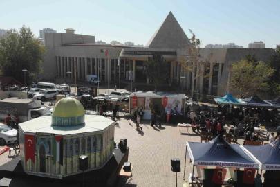 Kahramanmaraş’ta Gazze yararına hayır çarşısı