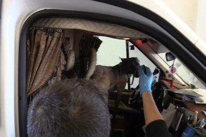 Kapıkule’de kamyonetten 36 kilo kokain çıktı