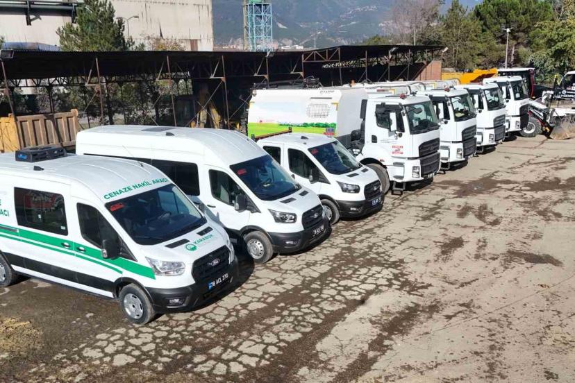 Karabük Belediyesi araç filosunu güçlendirdi