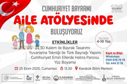 Karabük Belediyesinden 29 Ekim’e özel etkinlik