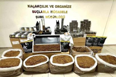 Karabük’te kaçak tütün operasyonu: 2 gözaltı