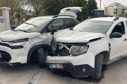 Karaman’da cipler çarpıştı: 1 yaralı