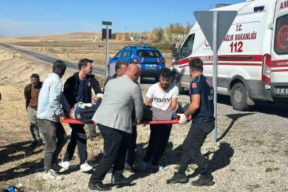 Karayazı’da trafik kazası: 1 yaralı