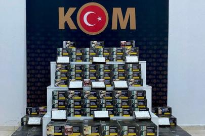 Kars’ta 100 bin boş makaron ele geçirildi