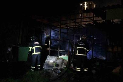 Kastamonu’da iş yerinde çıkan yangın büyümeden söndürüldü