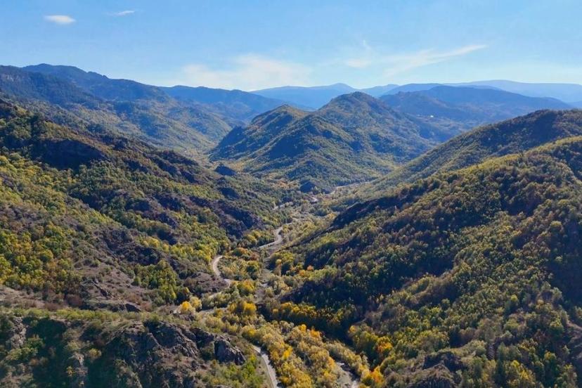 Kastamonu’da mest eden sonbahar manzaraları