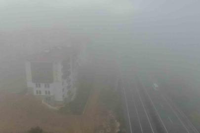 Kastamonu’da sis etkili oldu