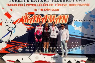 Kayseri Tekerlekli Paten Takımı Türkiye şampiyonu oldu
