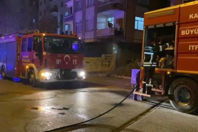 Kayseri’de bodrum katında yangın: 4 çocuk dumandan etkilendi