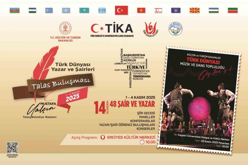 Kayseri’yi Türk dünyası heyecanı sardı