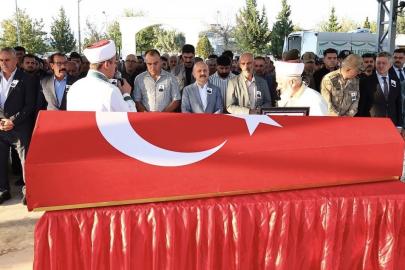 Kazada hayatını kaybeden uzman çavuş son yolculuğuna uğurlandı