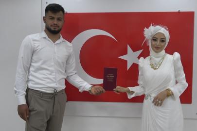 Kilis’te "İki İnsan Bir Hayat" projesi kapsamında nikah töreni gerçekleşti