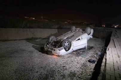 Kırıkkale’de otomobil takla attı: 1 yaralı