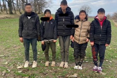 Kırklareli’nde 5 kaçak göçmen yakalandı