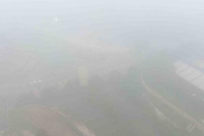 Kırklareli’nde sabah saatlerinde sis etkili oldu