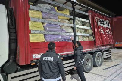 Kırşehir’de 5 ton kaçak tütün ele geçirildi