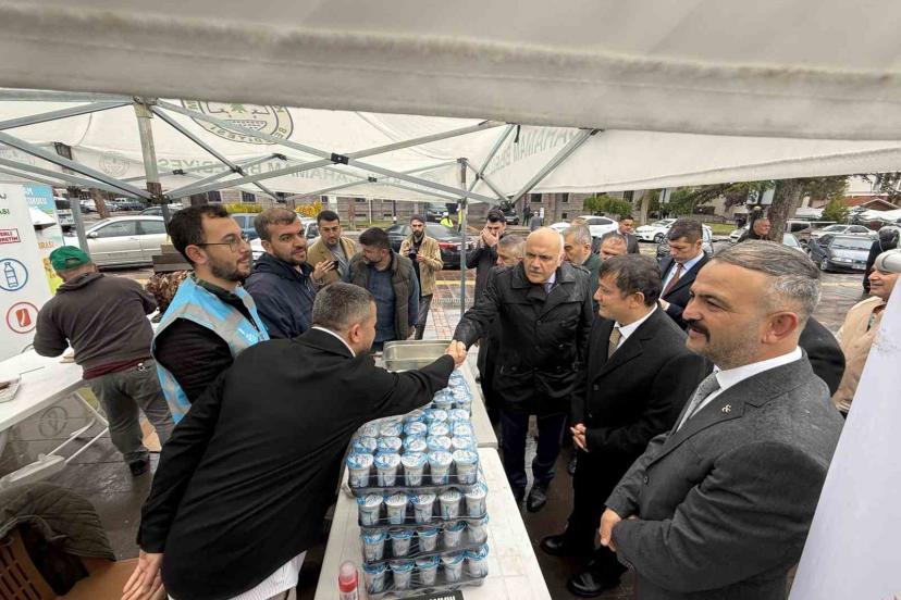 Kızılcahamam’dan Gazze’ye Kardeşlik Köprüsü yardım sergisi açıldı