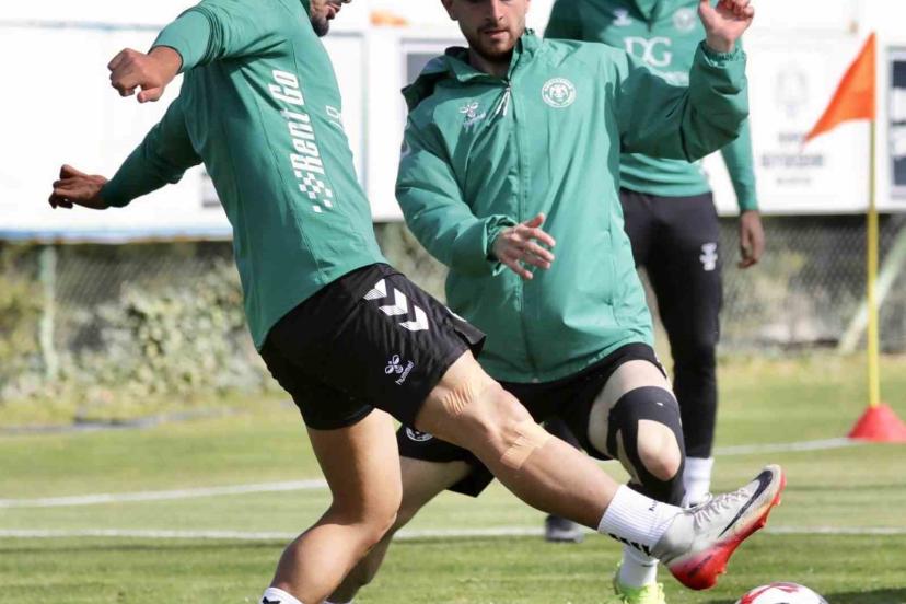 Konyaspor, Beşiktaş maçı hazırlıklarına başladı