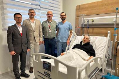 Kopmak üzere olan kulağı kurtarıldı