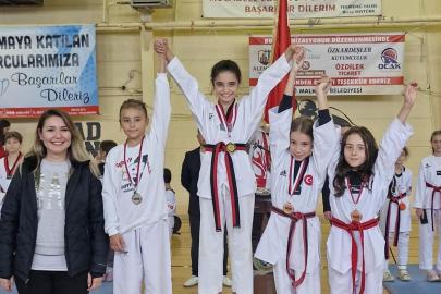 Körfezli tekvandoculardan Balkan Kupası’nda 3 şampiyonluk