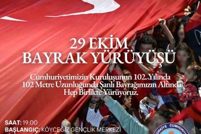 Köyceğiz’de vatandaşlar 29 Ekim Bayrak yürüyüşüne davet edildi