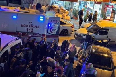 Küçükçekmece’de kaza sonrası ayağı pedala sıkışan motosikletli, itfaiye ekiplerince kurtarıldı