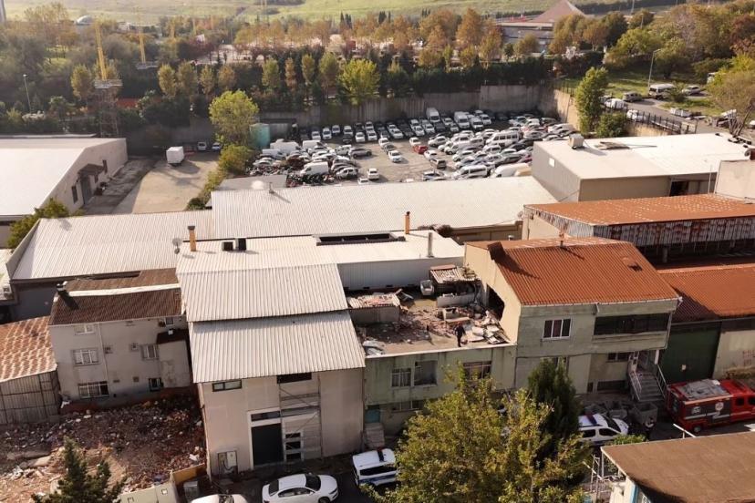 Küçükçekmece’de patlamanın yaşandığı yer makarna imalathanesi çıktı