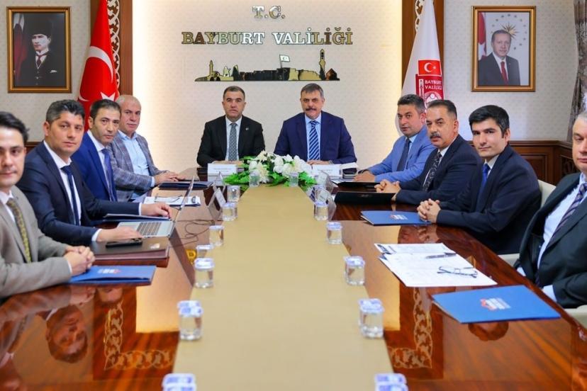 KUDAKA yönetim kurulu Bayburt’ta toplandı