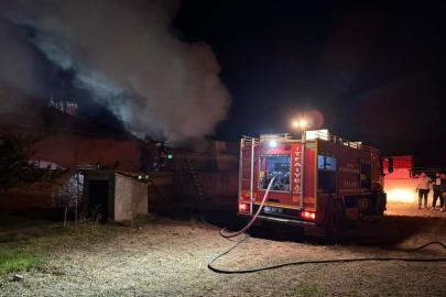 Kulu’da müstakil evde yangın