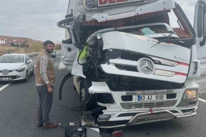 Kulu’da tır kazası: 1 yaralı