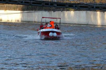 Kura Nehri’nde tekne heyecanı
