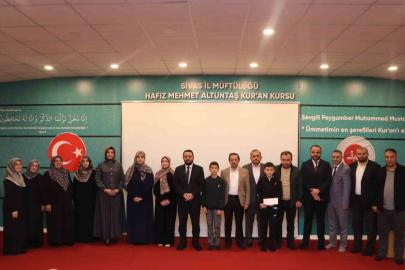 Kur’an bülbülleri ödüllendirildi