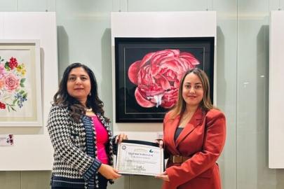 Kütahya’da "Doğanın Pulu: Botanik Sanatı" sergisi sanatseverlerle buluştu