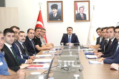 Kütahya’da güvenlik toplantısı yapıldı