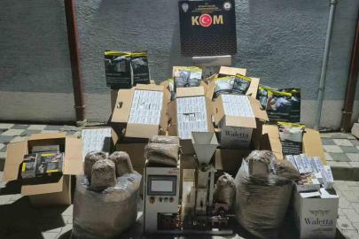 Kütahya’da kaçak tütün operasyonu: 2 şüpheliye adli işlem